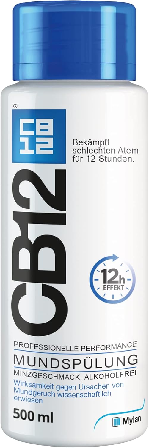 CB12 Ополіскувач для рота - М'ятний освіжаючий ефект на 12 годин - 500 мл