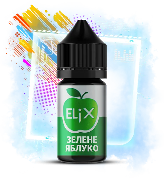 Рідина Elix 30 мл 50мг Зелене Яблуко