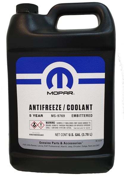 Antifreeze MOPAR -80 5-Year/100 000-Mile, 1gal.  3.78л