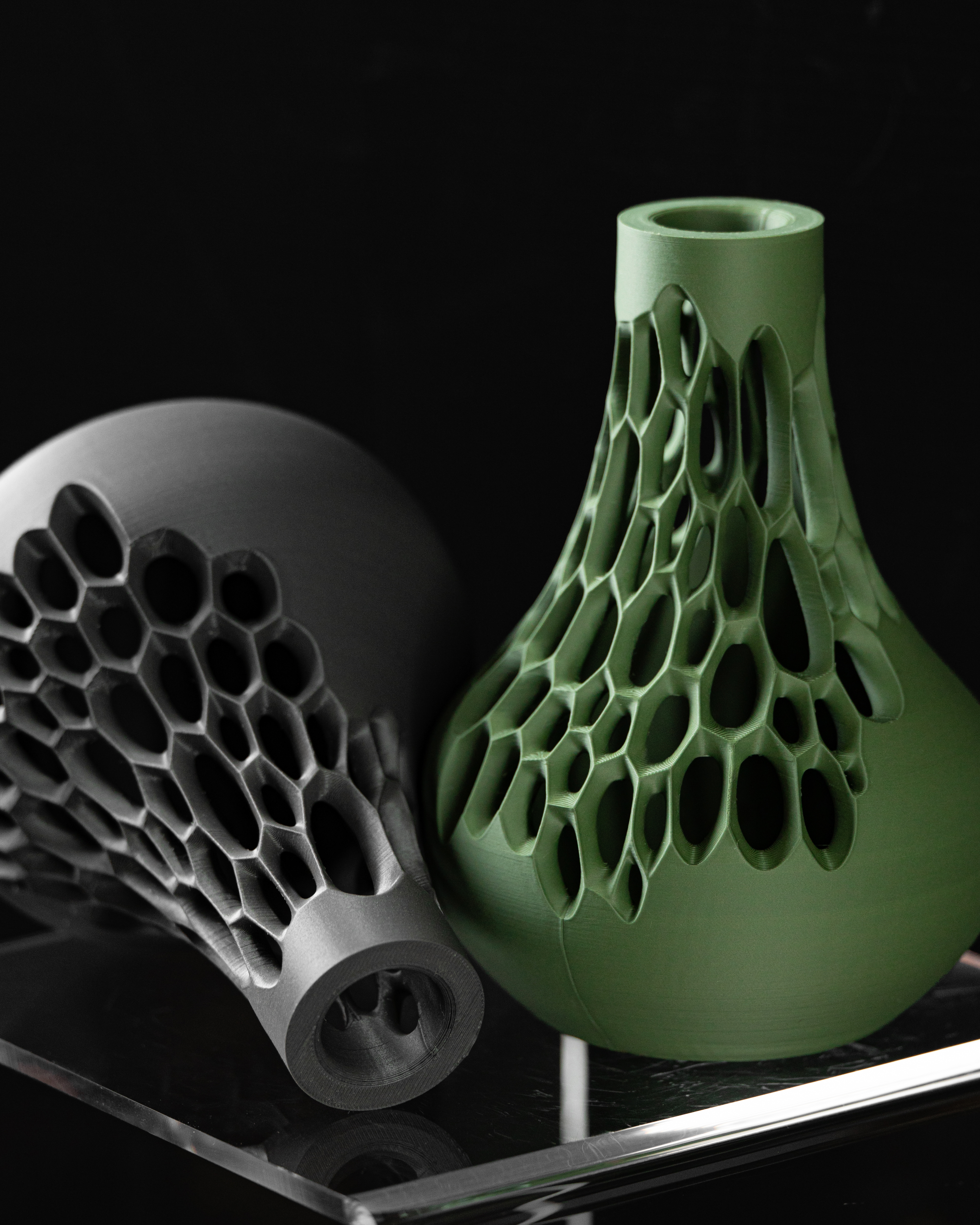 Virus Flower Vase – Stylish 3D Printed Vase