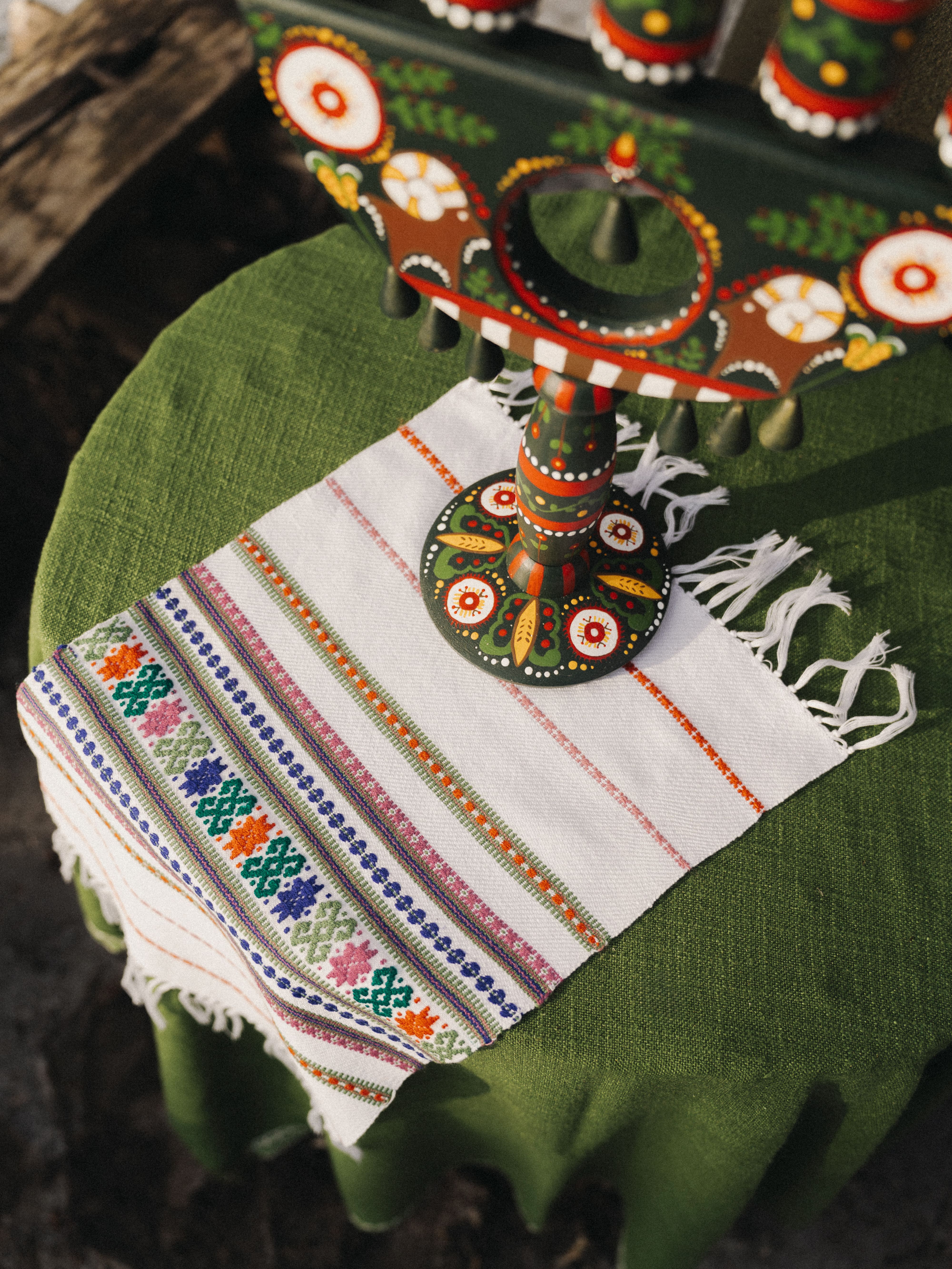 Великодній тканий рушник, 63*29 см