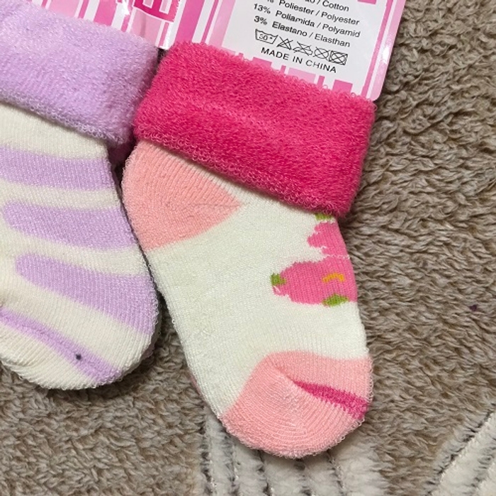 Шкарпетки Малюк Baby Socks 0-12 міс махра