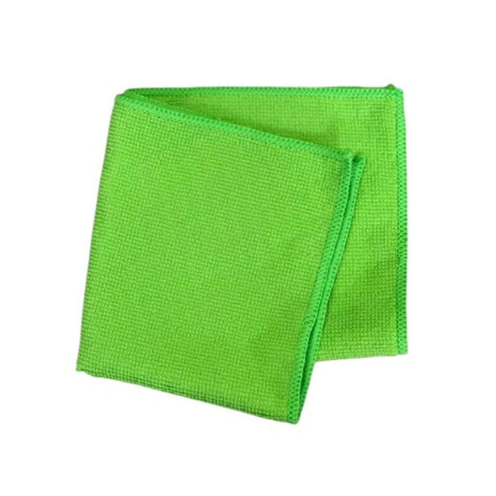 Серветки з мікрофібри універсальні, зелені, ОПТОМ BULK 30*30 TM HSL, 25шт