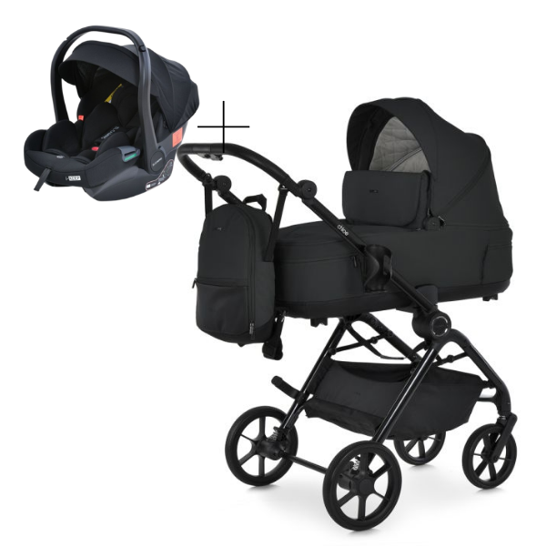 Коляска універсальна 3в1 El Camino CHLOE ME 1191-1 Black
