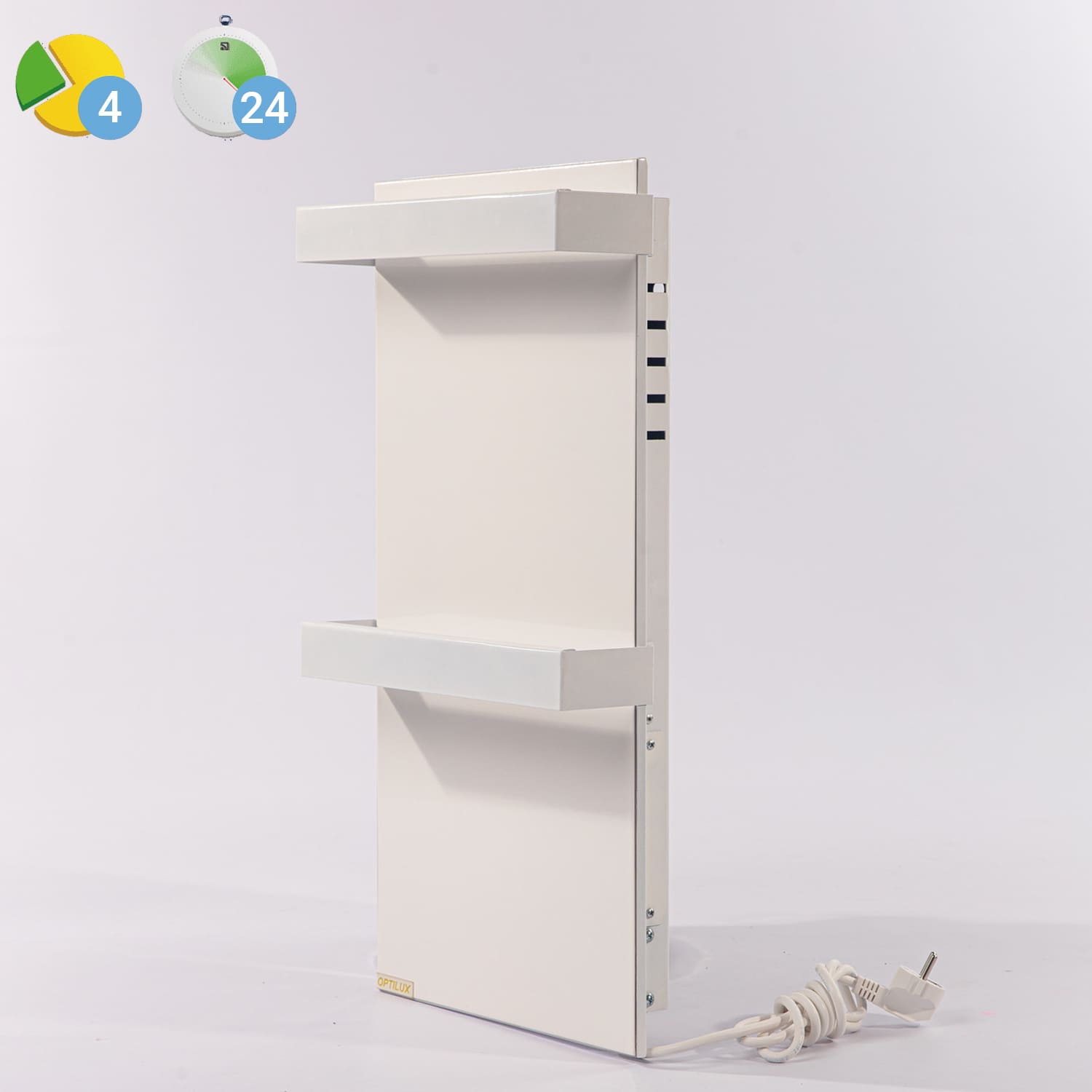Рушникосушка керамічна Optilux K330НВ (Білий)