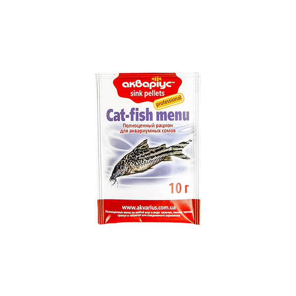 Корм для риб Акваріус Меню д/сомів  10 г