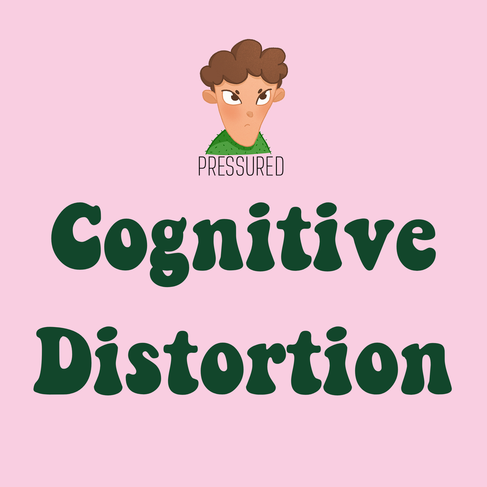 Cognitive Distortion Poster (Digital)