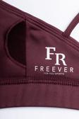 Спортивний топ для фітнесу жіночий Freever AF 2303 бордовий
