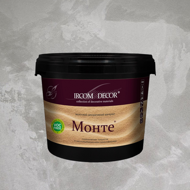 Декоративна штукатурка ІРКОМ “Танамі” Gold 3.5 кг-copy