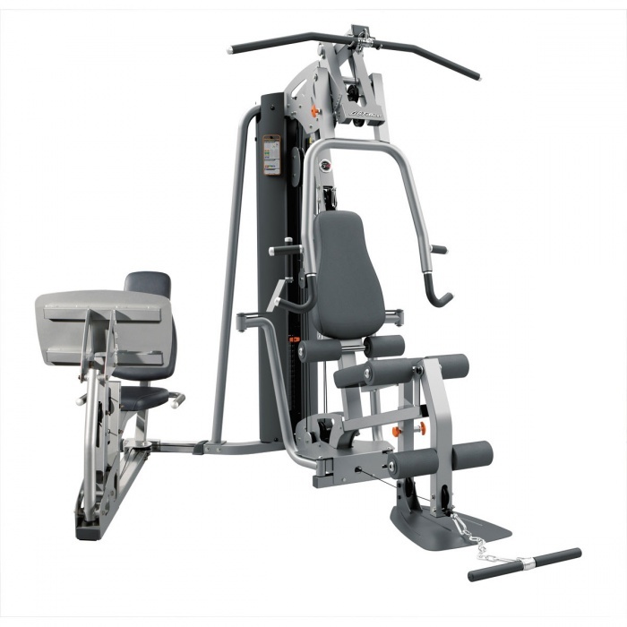 Силова станція Life Fitness G4 з доповненням "Жим ногами"
