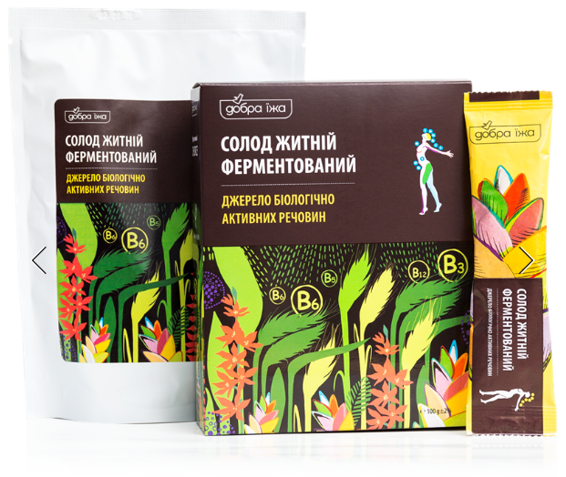 Солод житній ферментований (150 г)