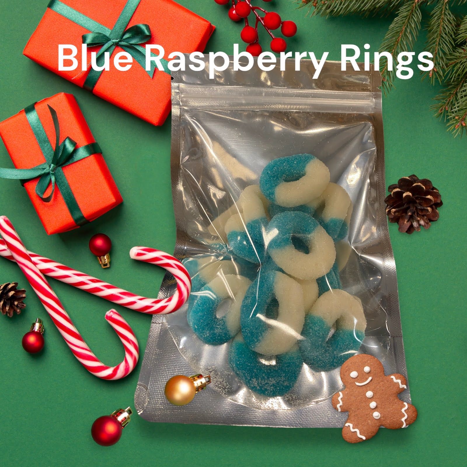 Blue Raspberry Rings