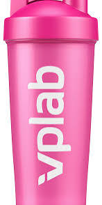 Vplab Shaker with blender ball - 700ml Pink