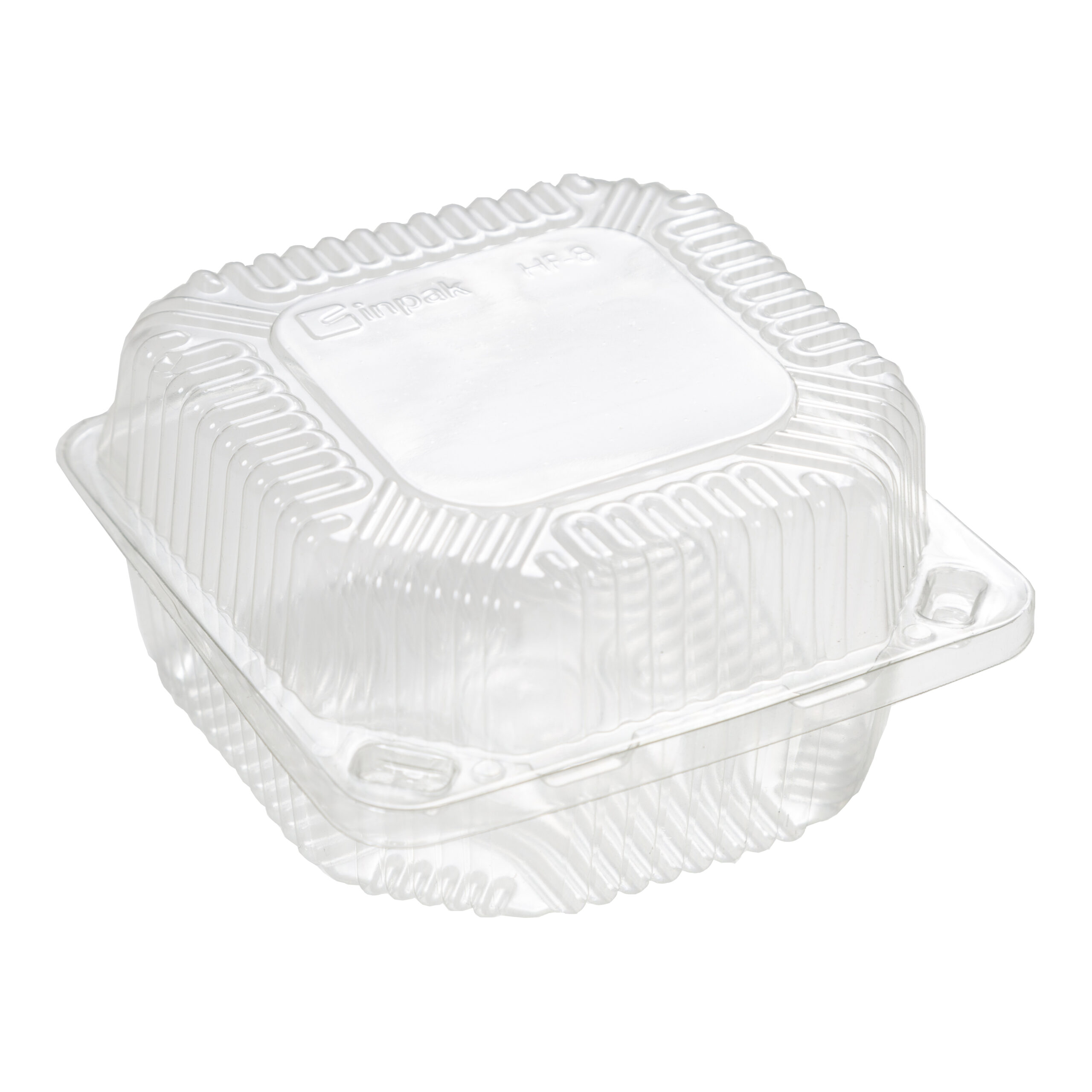 Одноразовий пластиковий контейнер 8 РЕТ HF, 107×107×62 мм, 50 шт