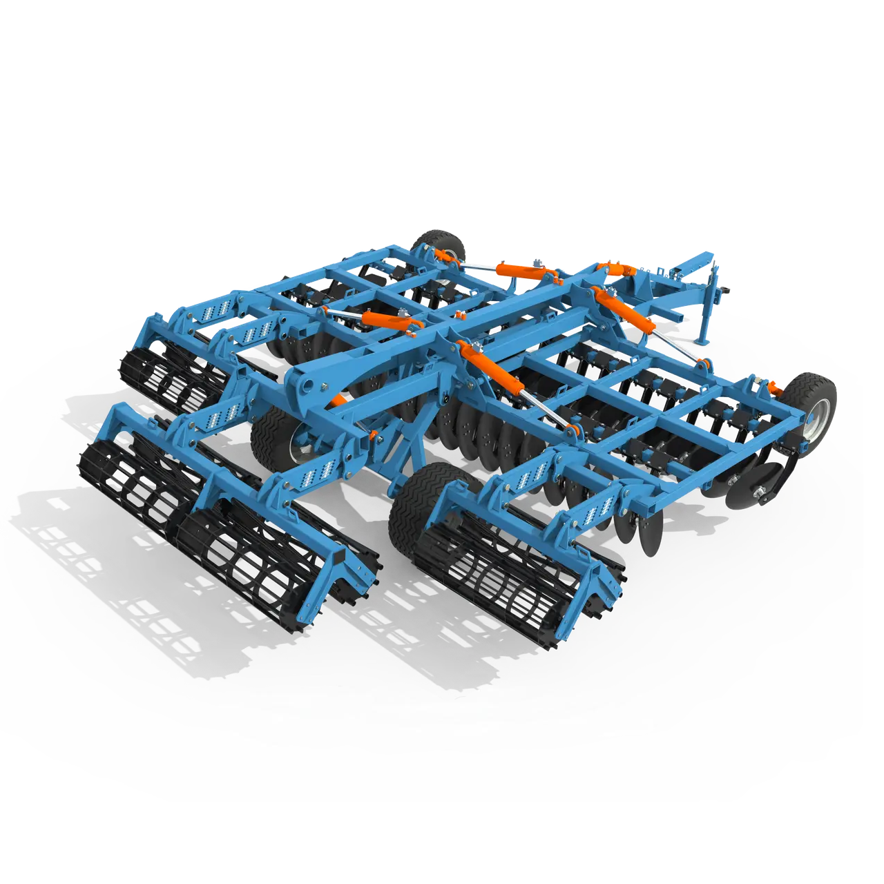 Дисковий лущильник DEFT 5,0 базовий трубчастий барабан