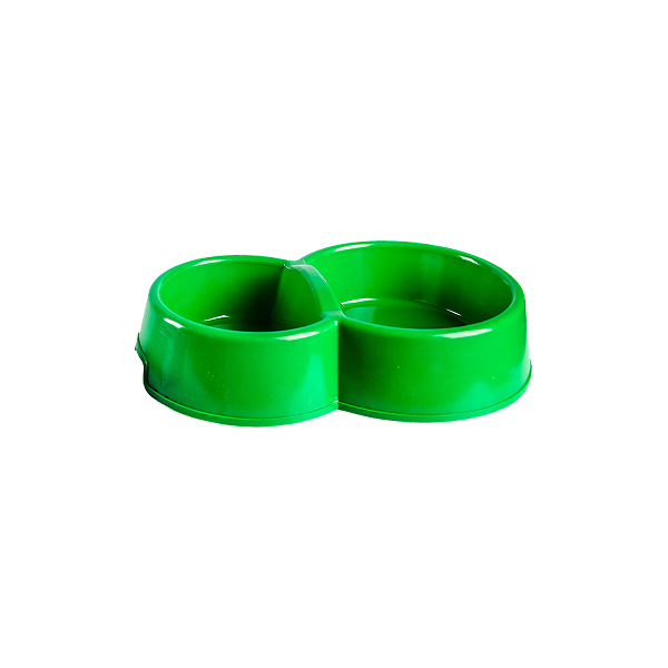 Миска для котів  2-х секційна №2 0,3л+0,2л ТМ ZOOset