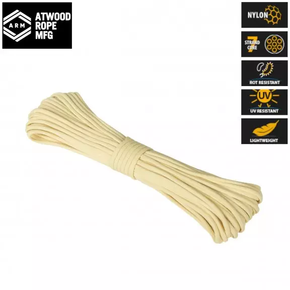 Паракордовий кевларовий шнур Atwood® 900 ° F (50 футів) - жовтий