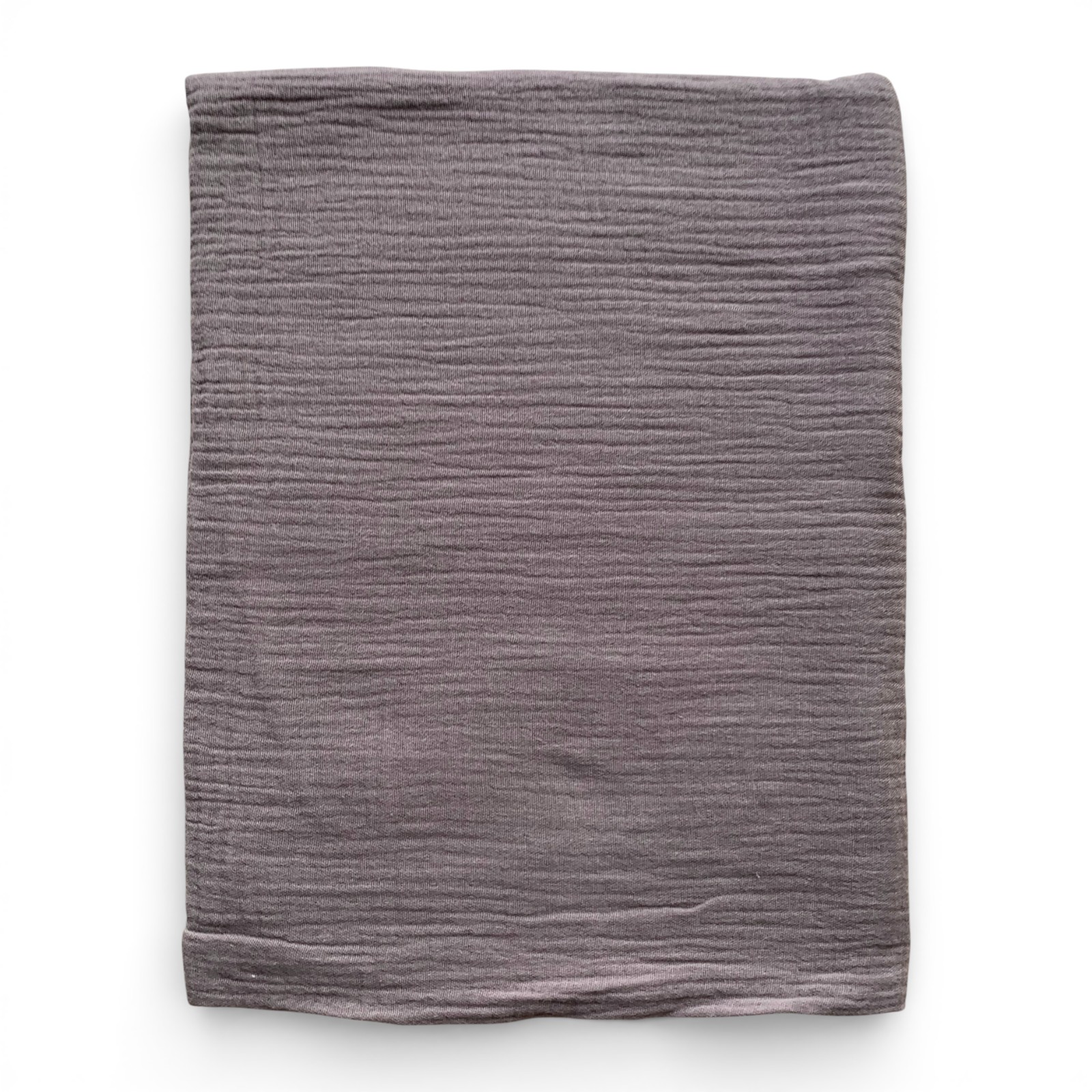 Пелюшка муслінова 130 х 100 см однотонна коричнева