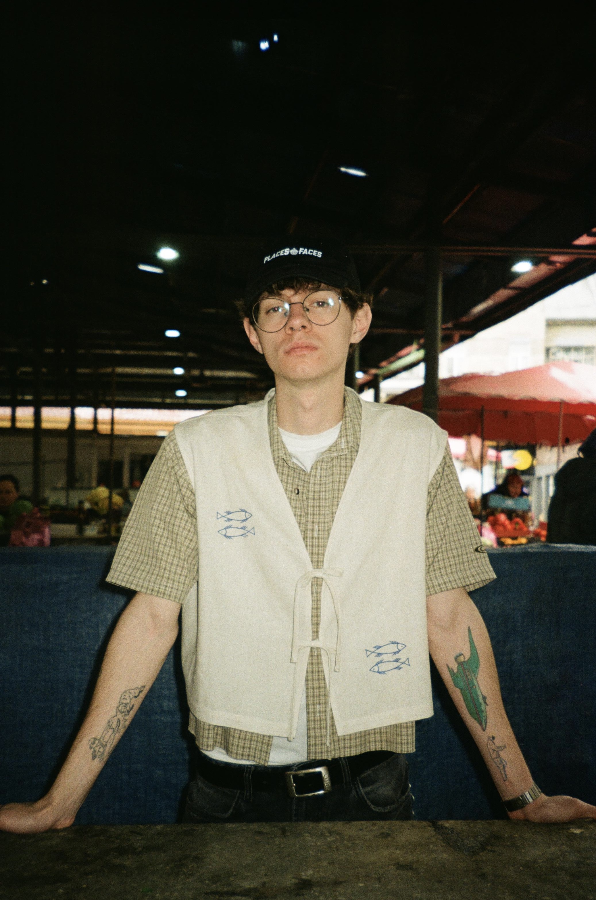 КАМІЗЕЛЬКА з вишитими рибками unisex