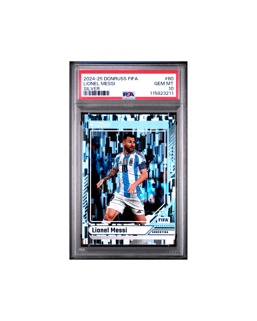 2024-25 PANINI DONRUSS FIFA #80 LIONEL MESSI SILVER