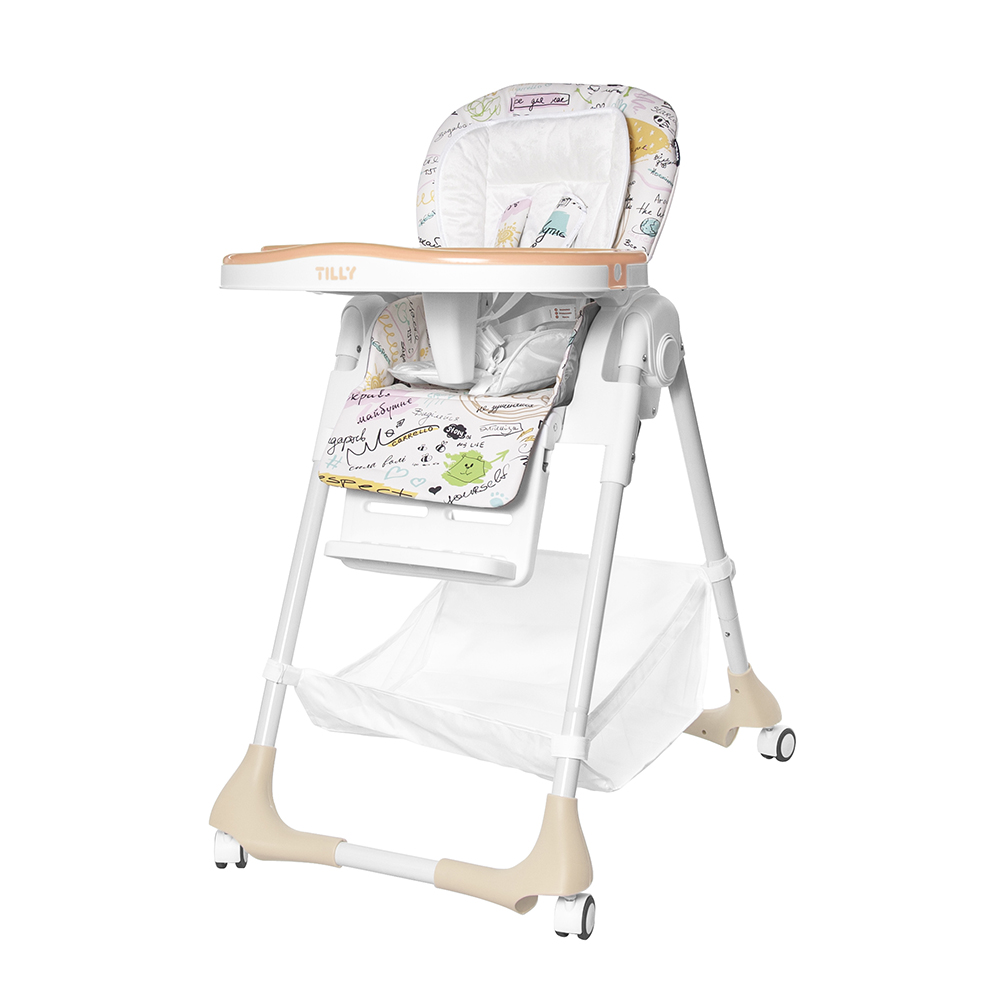 Стілець для годування BABY TILLY Bistro T-641/2 Beige з вітрини