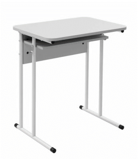 Стіл учнівський 1-місний, нерегульований по висоті, ростова група №6 KOMODO