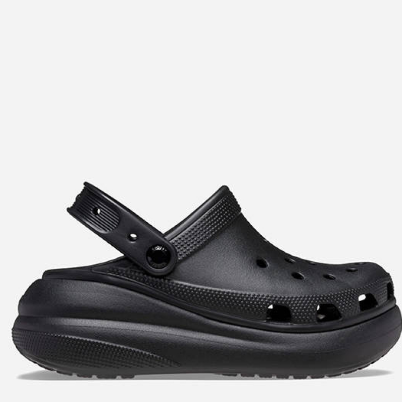 Crocs Classic Crush Clog Сабо Крокси жіночі чорні