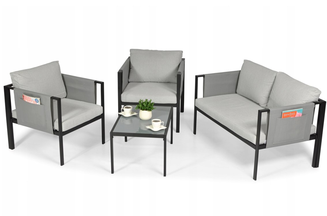 Комплект меблів диван + 2 крісла + стіл, комплект меблів для тераси диван + 2 крісла + стіл