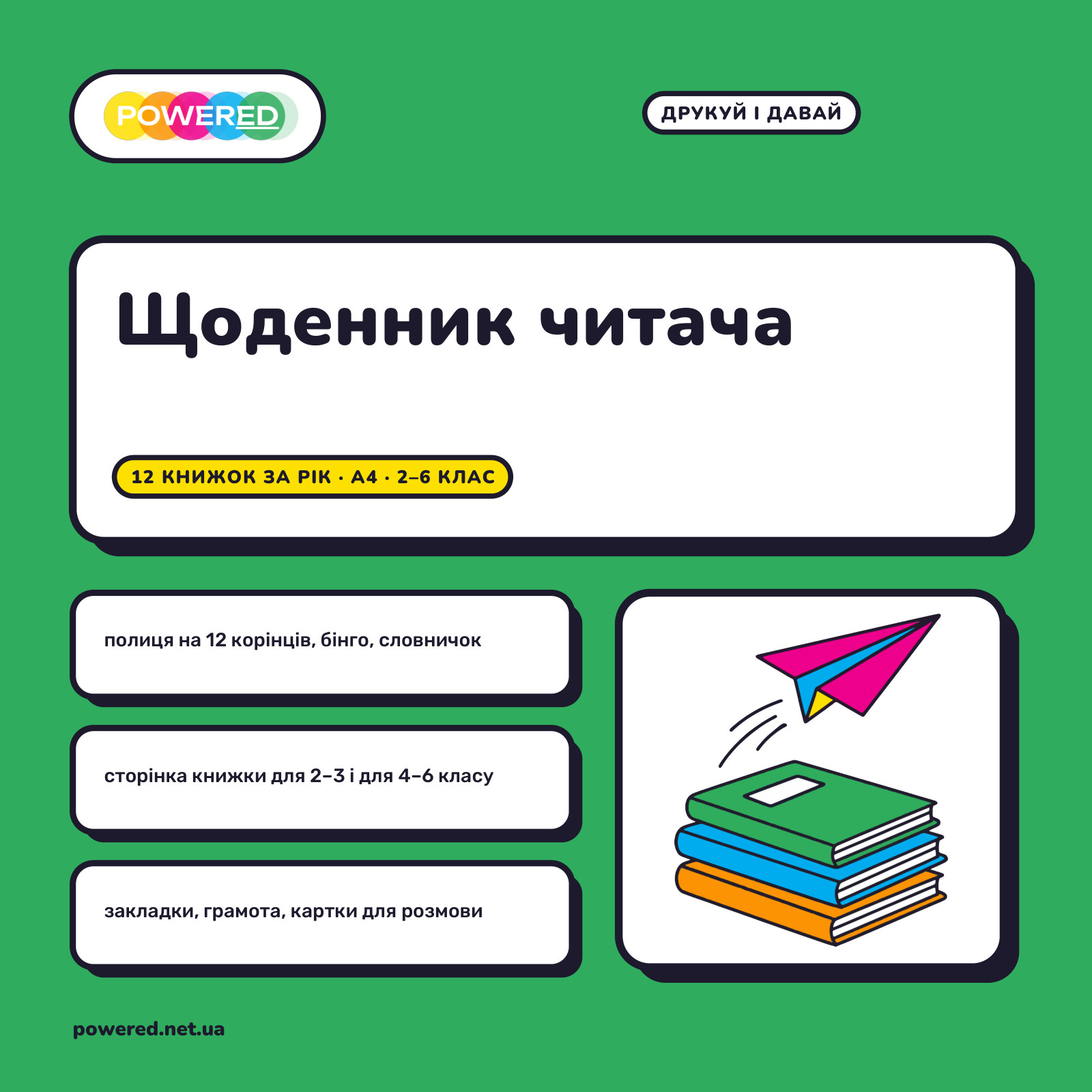 Щоденник читача: 12 книжок за рік