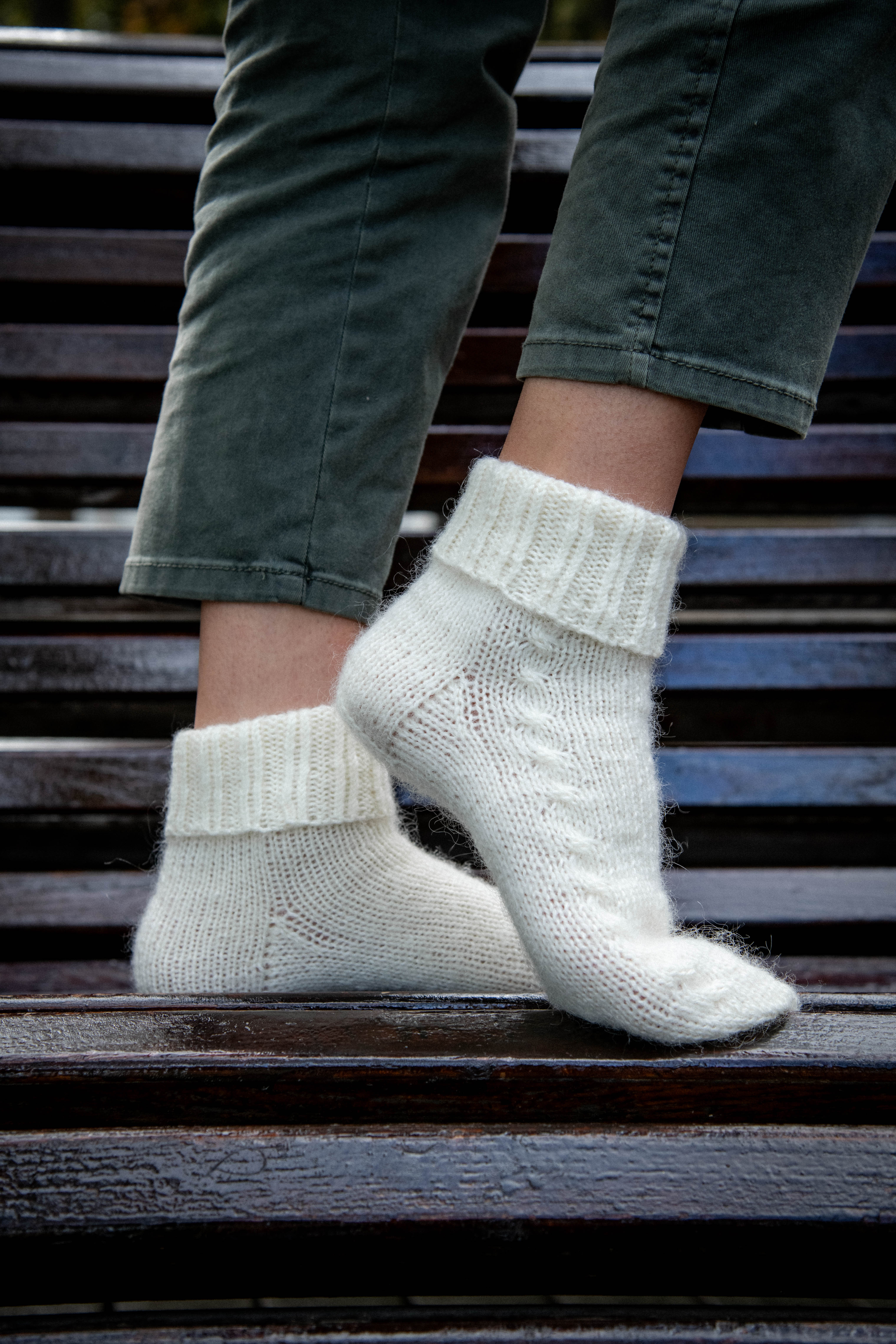 Шкарпетки з австралійської шерсті «Ангора»