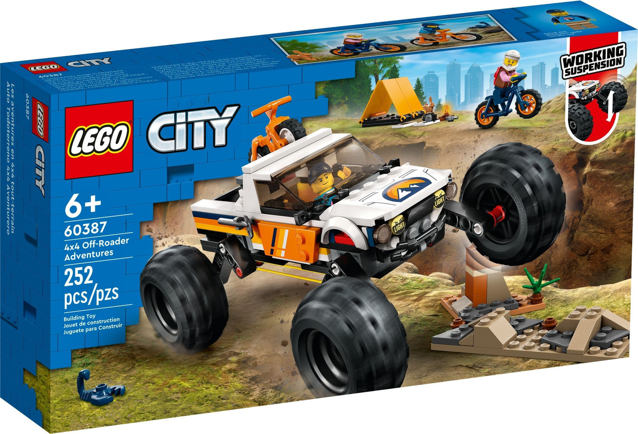LEGO City Пригоди на позашляховику 4x4 (60387)