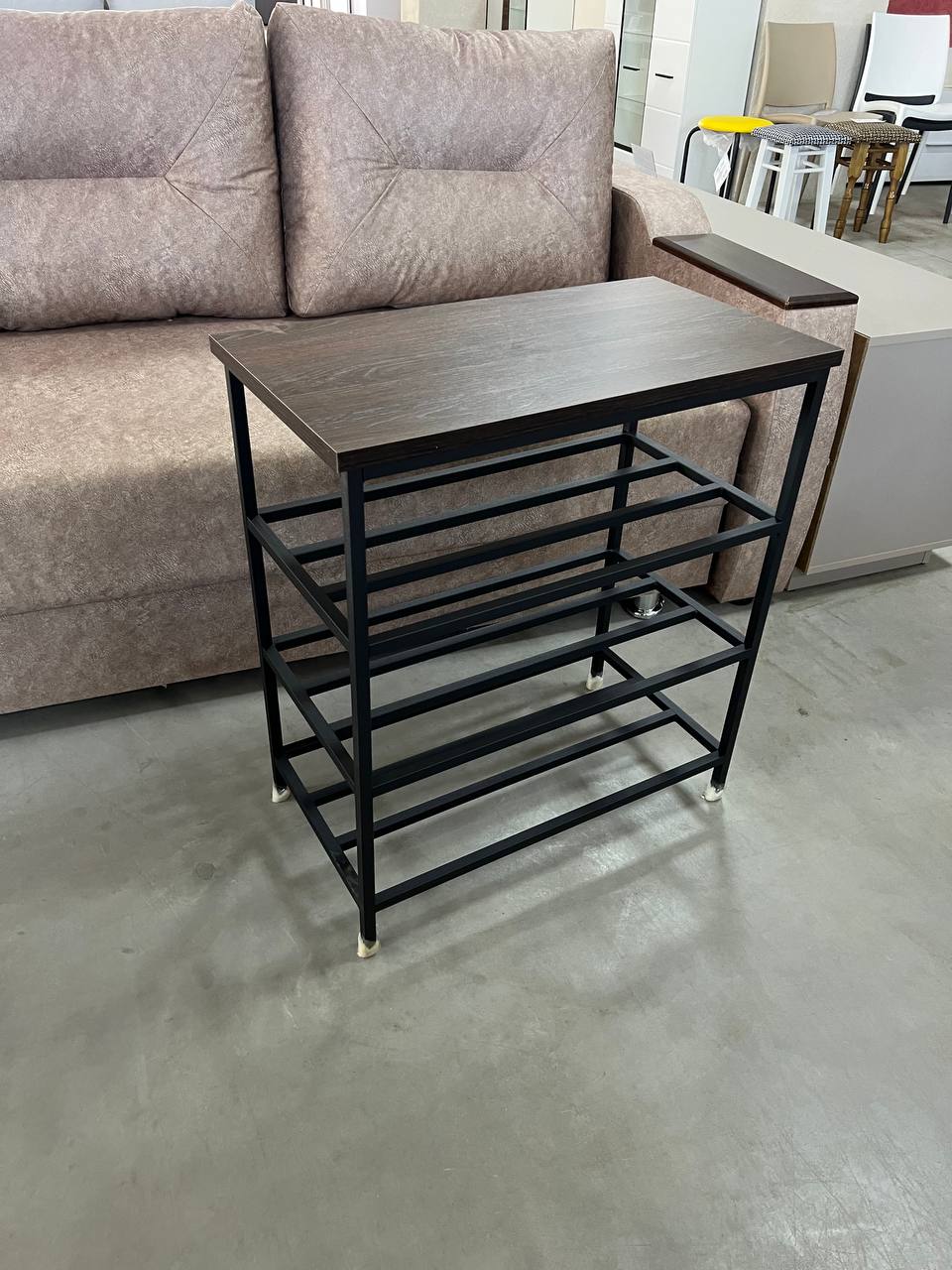 Полиця для взуття 3-ярусна 60см