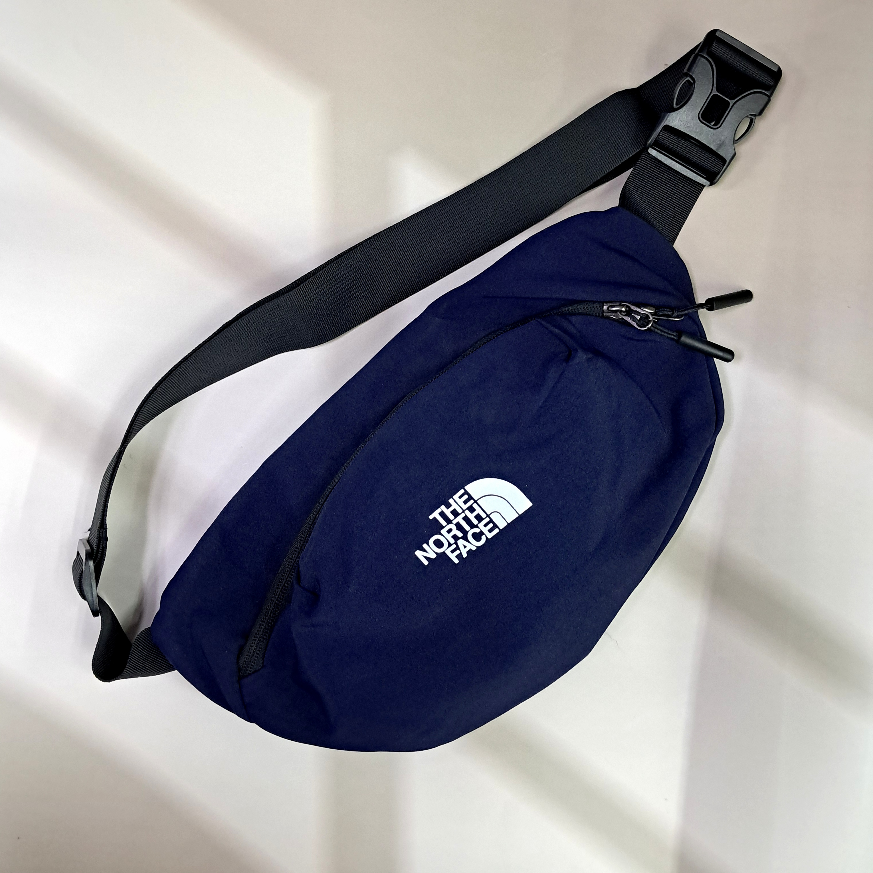 Сумка через плече, Сумка-бананка The North Face, синя