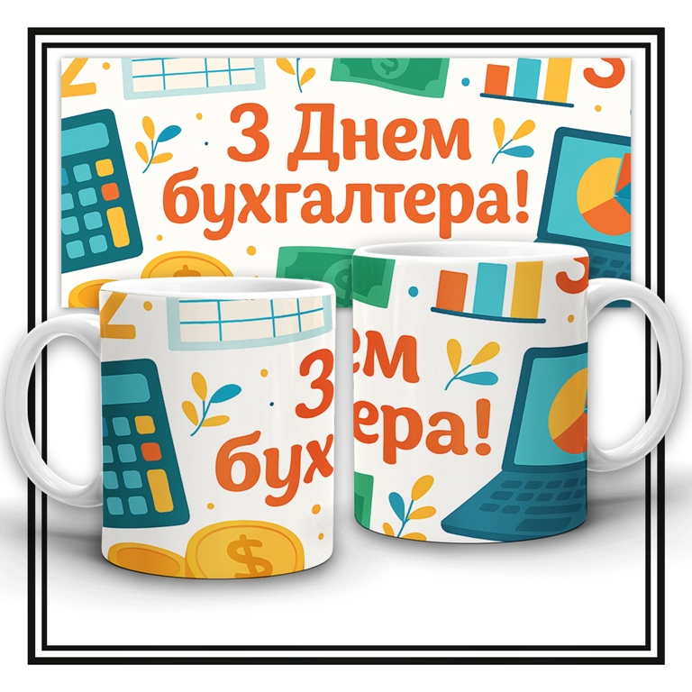 Чашка "З Днем бухгалтера"