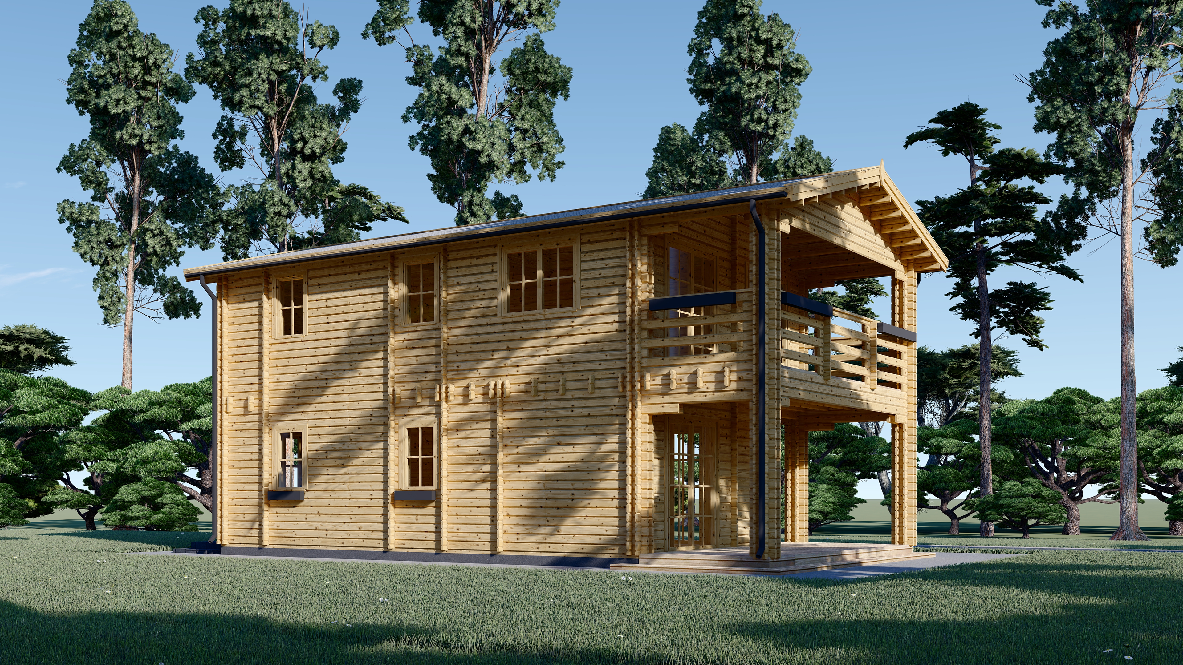 Casa de madera BORDO