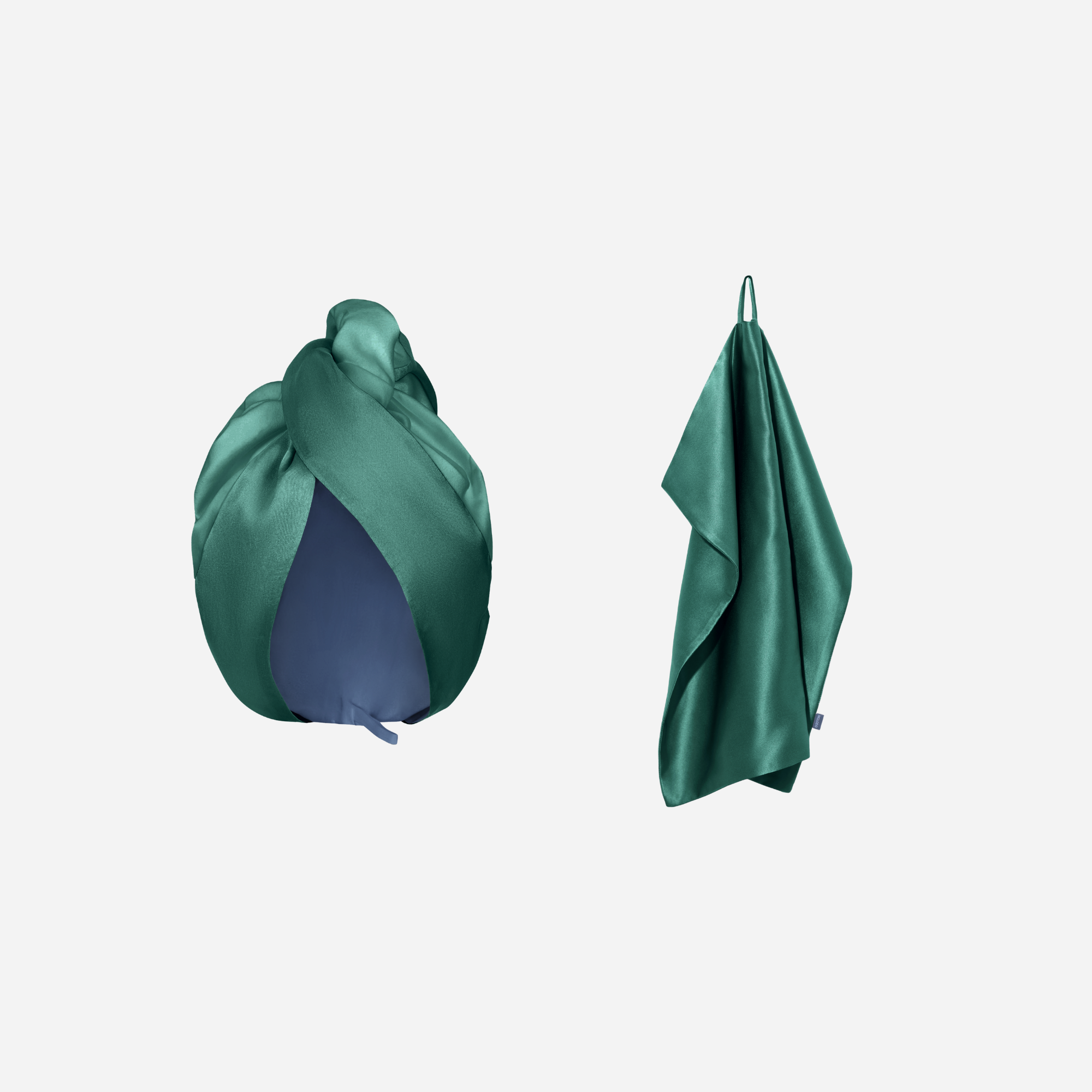 Набір для душу Shower Rituals від Molodo в смарагдовому кольорі