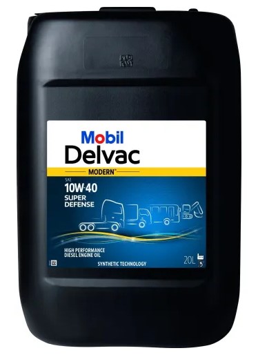 Моторна олива MOBIL DELVAC MODERN 10W-40 Super Defense, 20л.