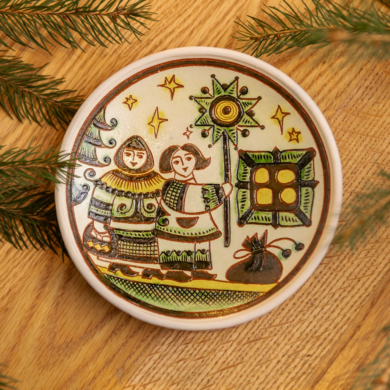 Тарілочка на стіну 