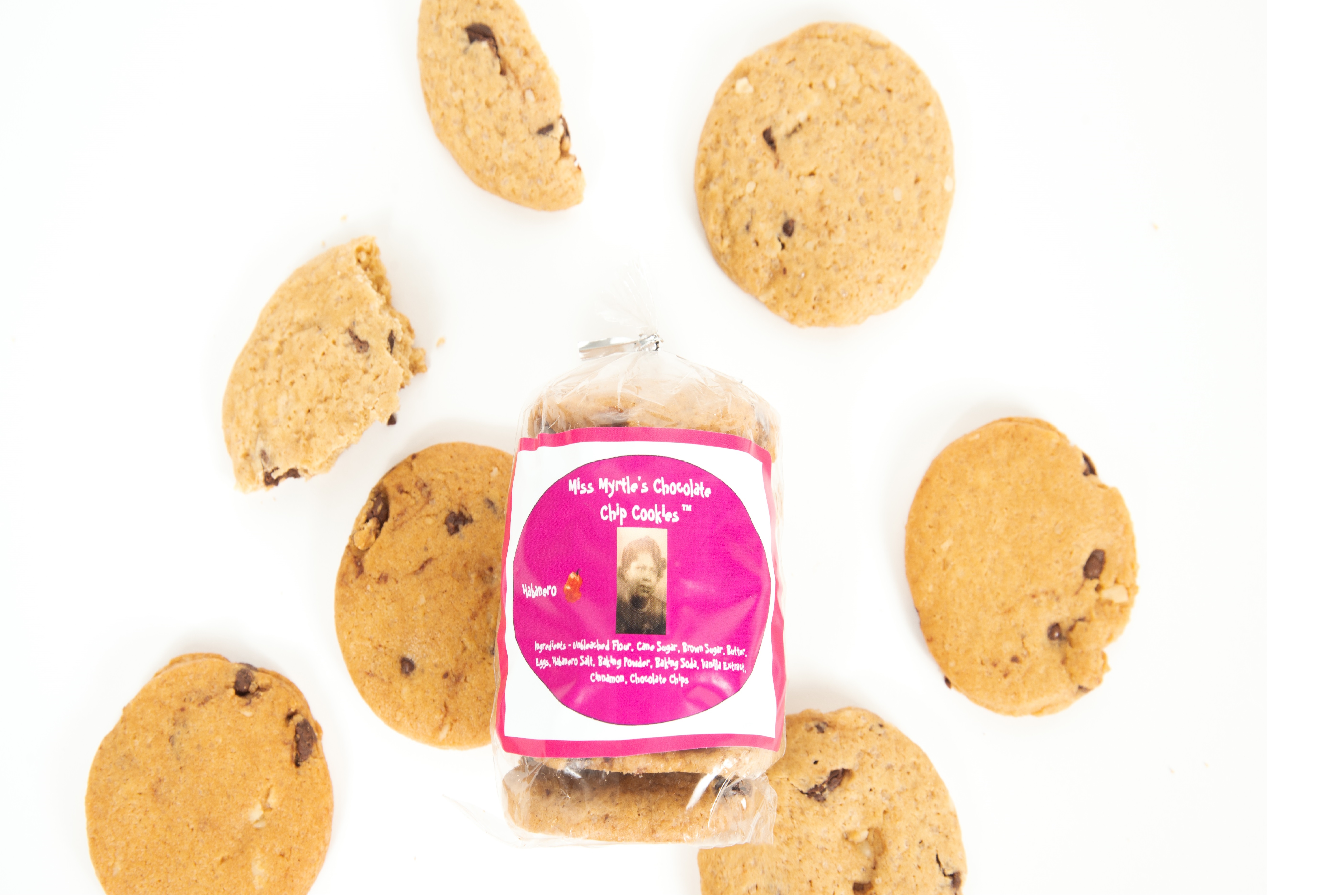 Miss Myrtle's Habanero Chocolate Chip Treat Bag 4 oz.