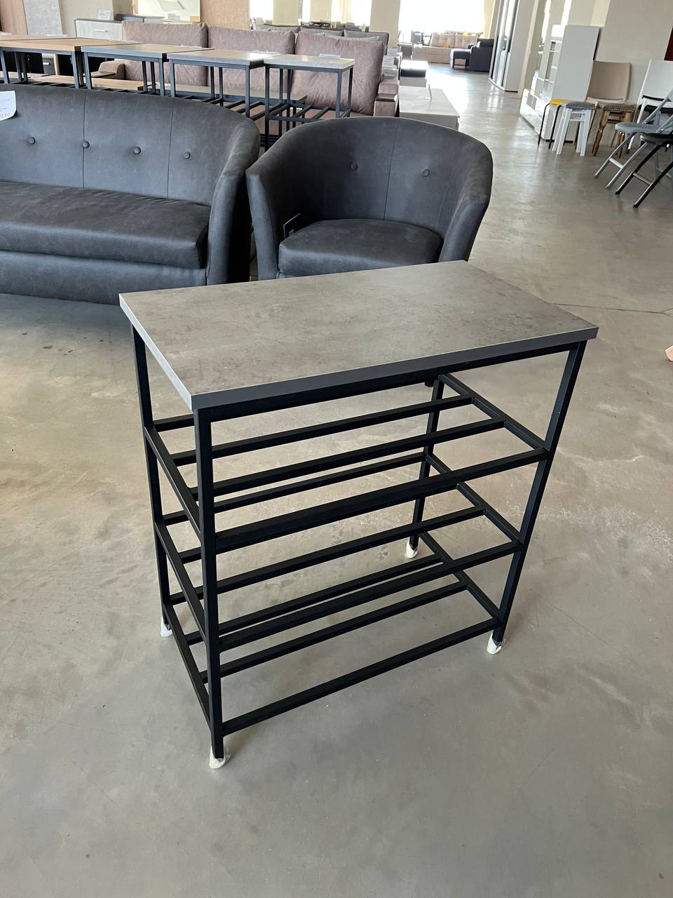 Полиця для взуття 3-ярусна 60см