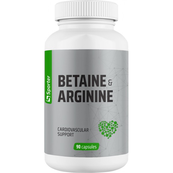 Sporter Betargin (Betain & Arginine) - 90 капс