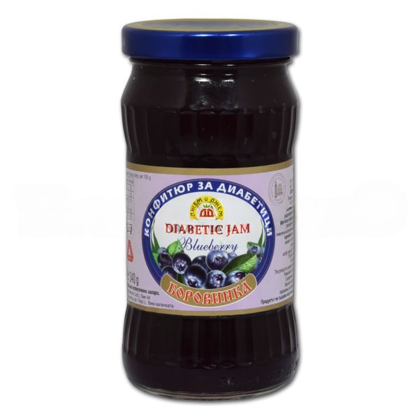 🇧🇬 "Jam&Jam" Confitura de arandanos para diabéticos, 340 g.