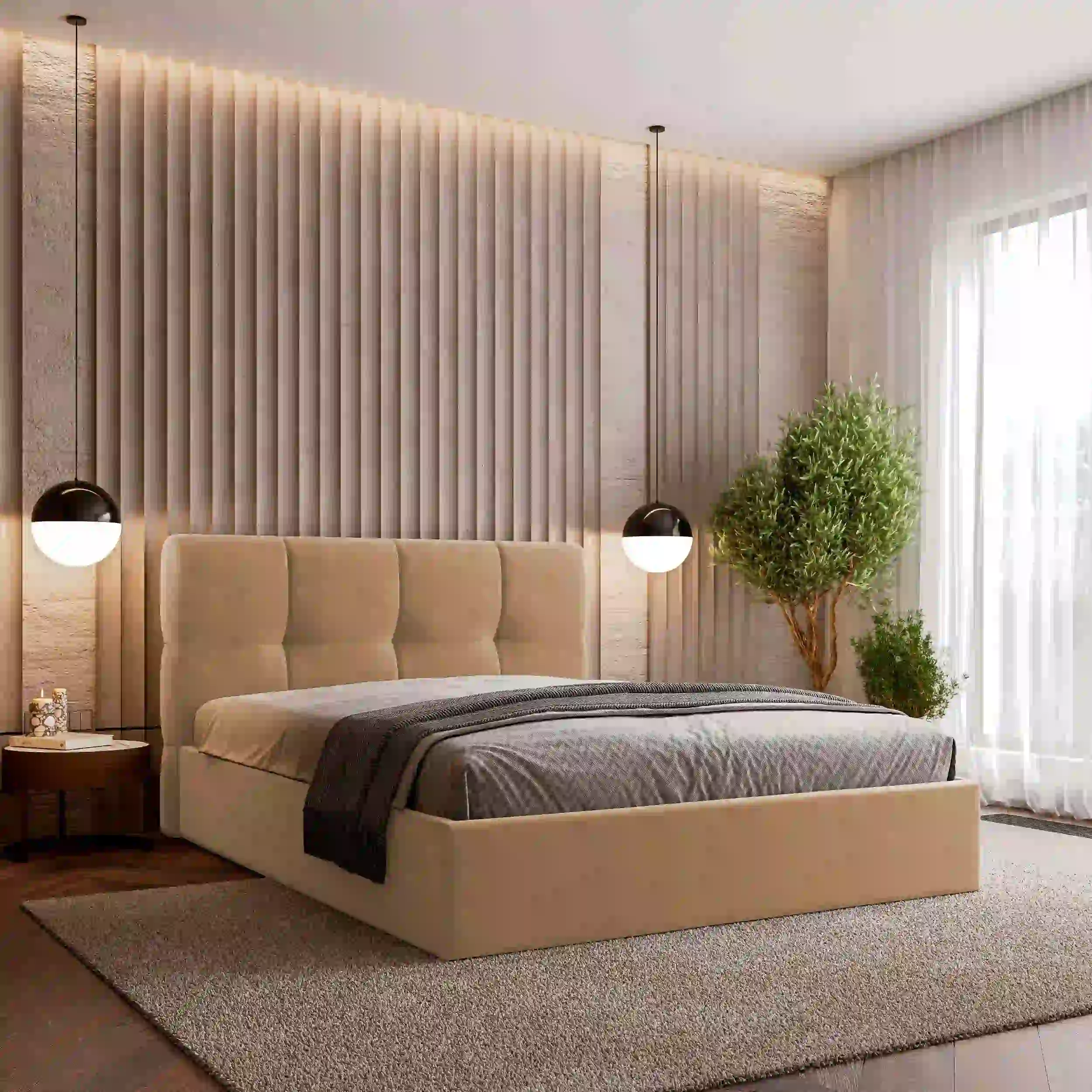 Двоспальне ліжко 