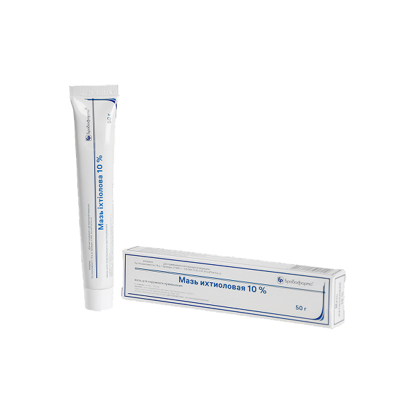 Мазь Іхтіолова 10% 50г (Бровафарма)