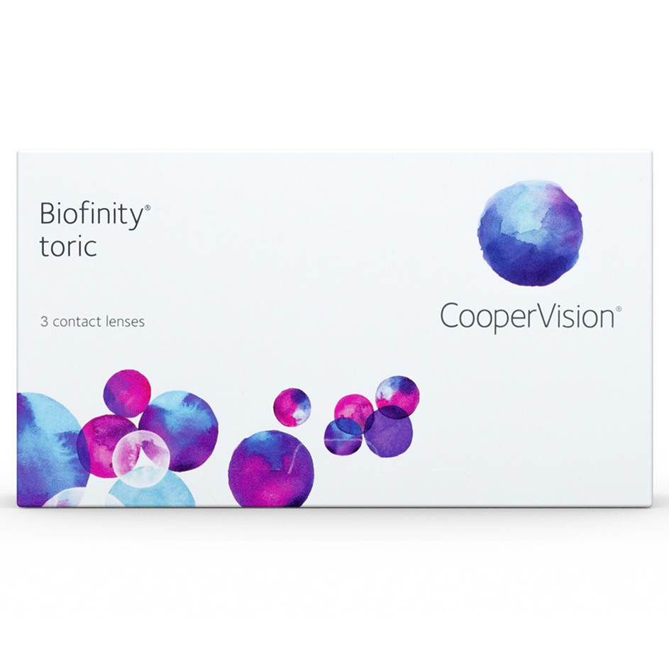 КОНТАКТНІ ЛІНЗИ CooperVision Biofinity toric (3 бл./уп.)
