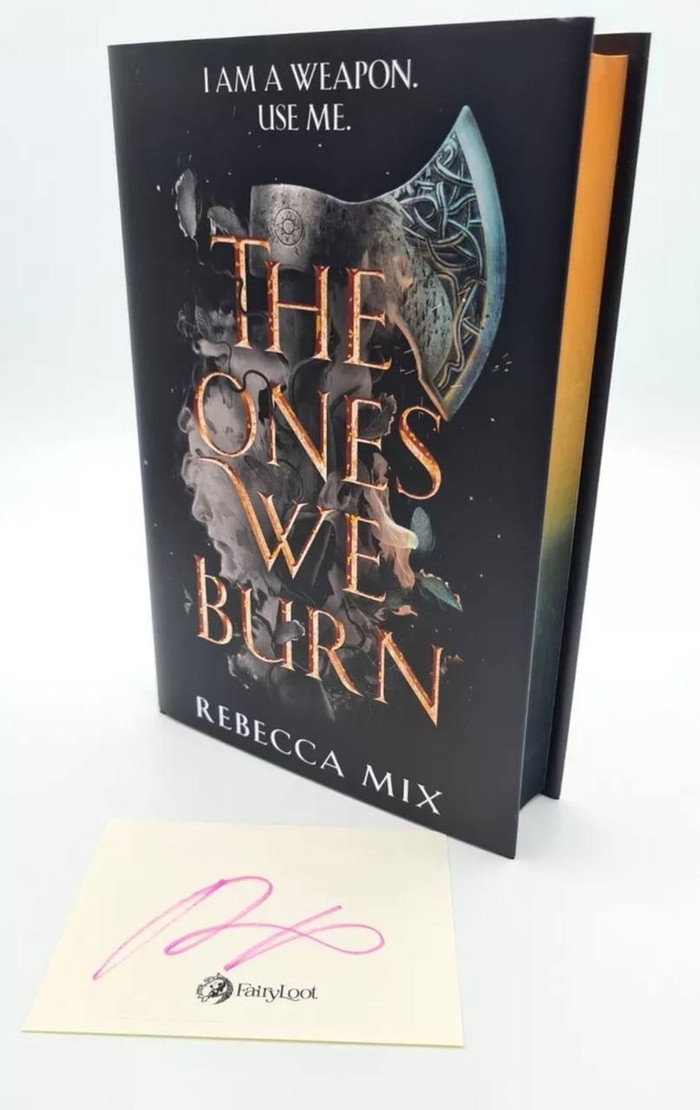 The Ones We Burn Rebecca Mix fairyloot