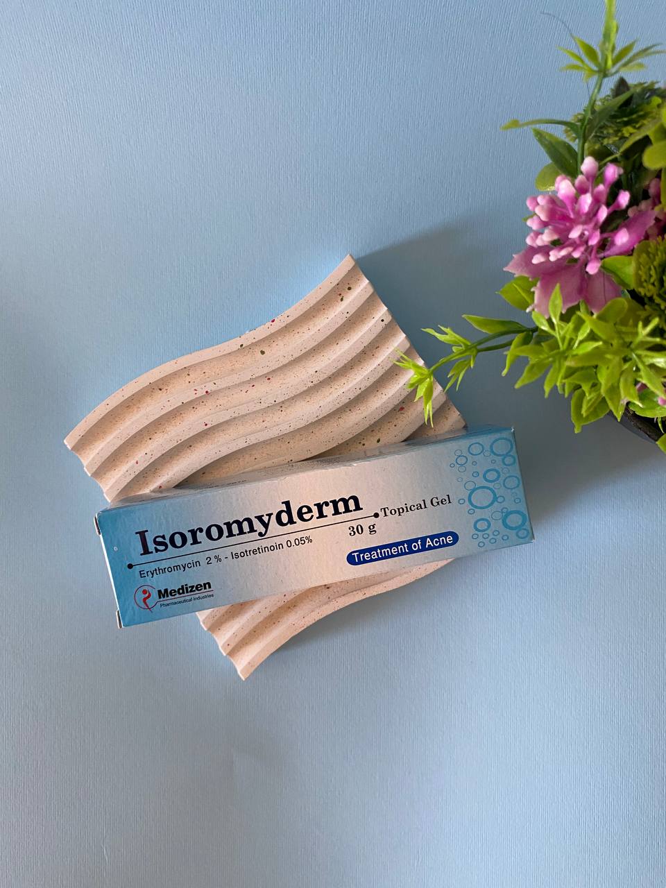 Isoromyderm gel Ізоромідерм гель Ізотретиноїн Еритроміцин Вугровий висип 30 г