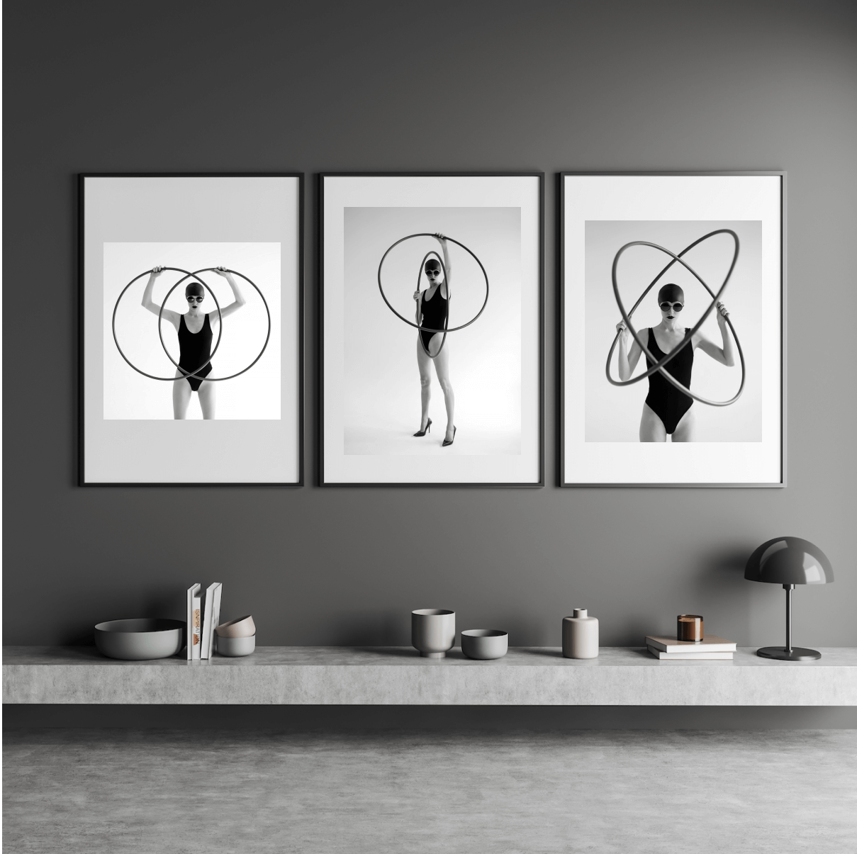 Intermixture, a series of 3 photos