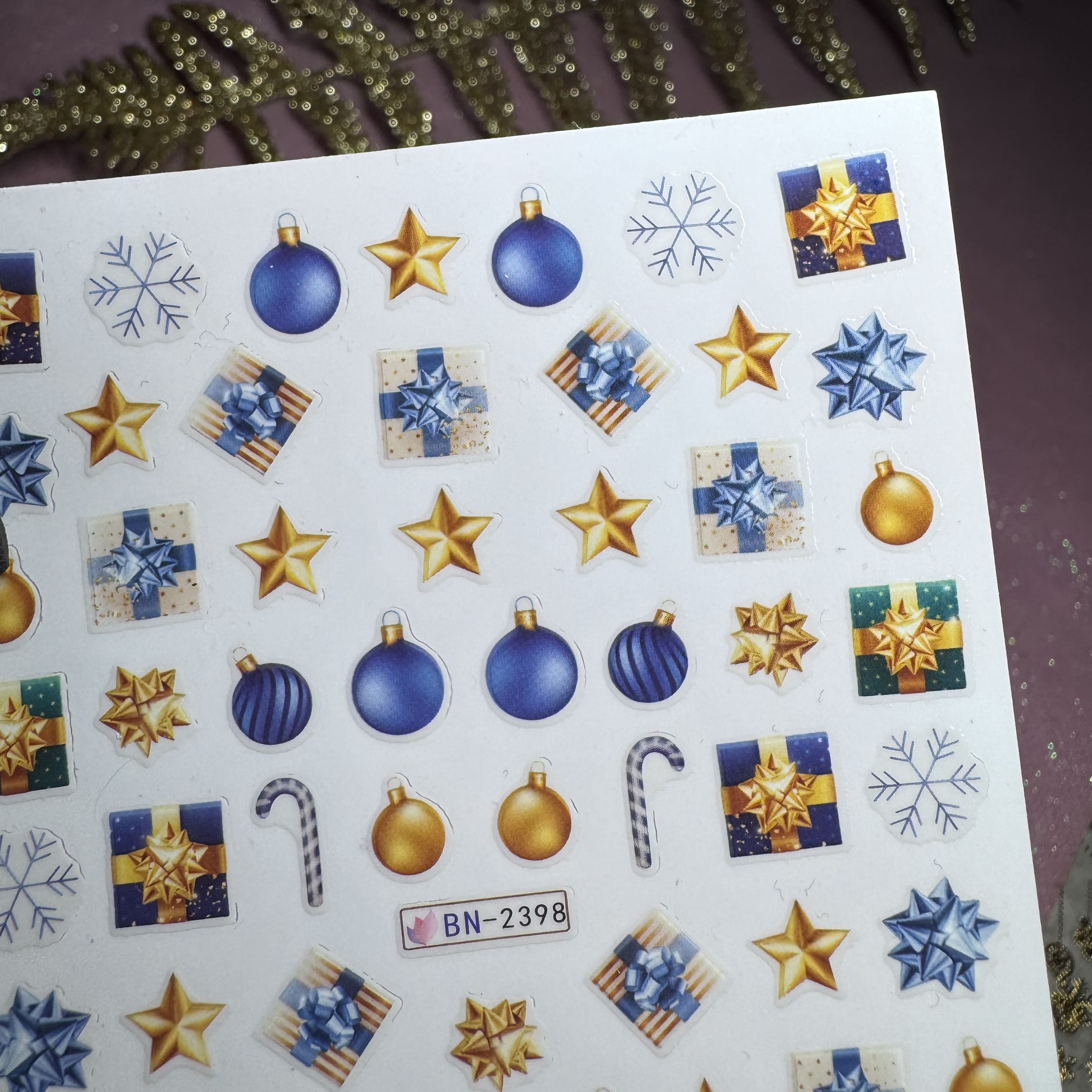 Наклейки для нігтів BN-2398