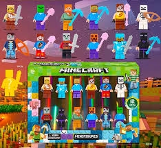 Набір фігурок жителі Minecraft 12 шт іграшкові герої